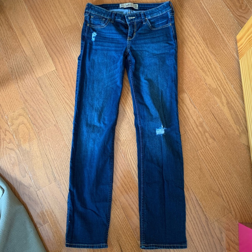 Hollister Dark Blue Skinny Jeans